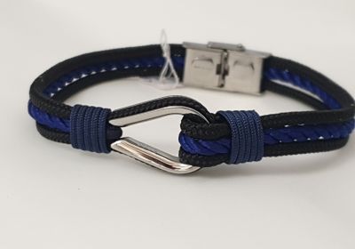 Bracelet marin en corde en mousqueton
